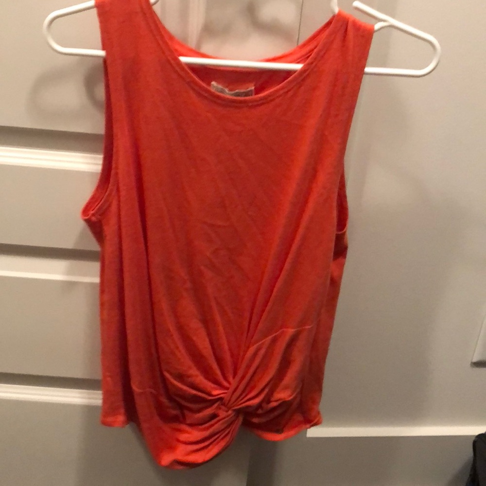 Front knot orange Abercrombie and Fitch essential